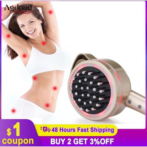 Electric LED Scraper Meridian Heating Slimming Massager 3D Body Shaping Fat Burner Moxibustion Brush Firming Body Relaxation Too
