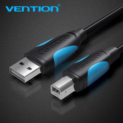 Vention USB 2.0 Printer Cable Type A Male to B Male Scanner Sync Data Charger Cord Gold Plated Cable For HP Printer USB2.0 Cable