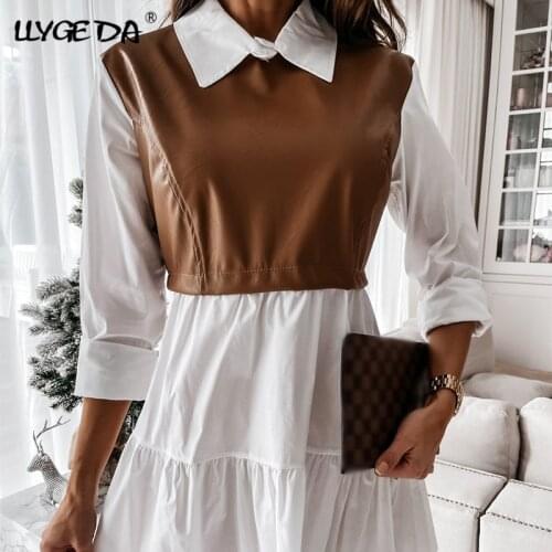 Модные платья в клетку LLYGE China At AliExpress