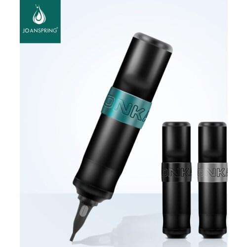 3 Color RONKAY Tattoo Machine Coreless Motor Cartridge Tattoo Pen For Hybrid Permanent Makeup Tattoo Supplies RCA Interface