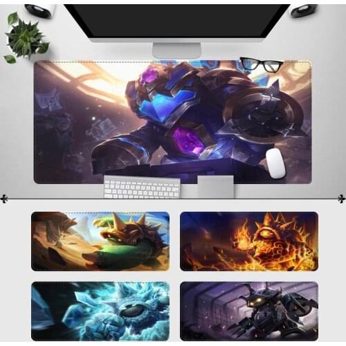 Soft League of Legends Rammus Gaming Mouse Pad Laptop PC Computer Mause Pad Desk Mat For Big Gaming Mouse Mat For LOL