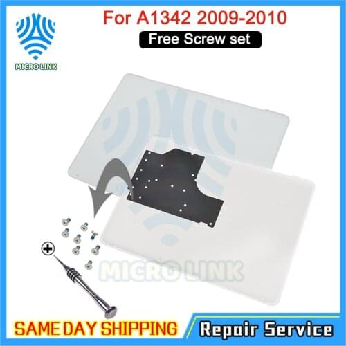 Genuine A1342 Bottom Case Feed screws and Tool For MacBook A1342 13" Unibody White Lower Cover 604-1033 2009 2010 MC207 MC516