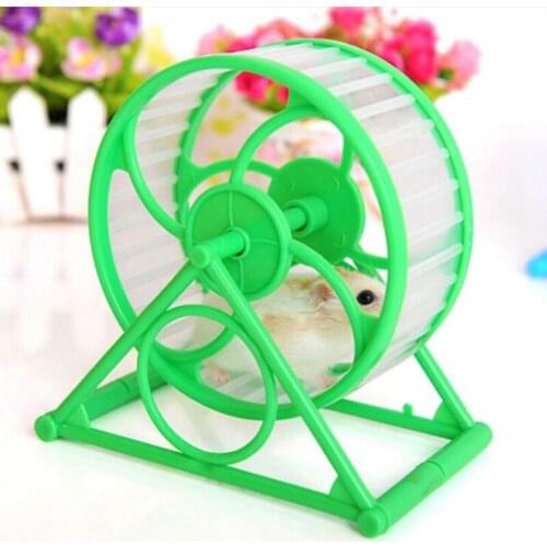 Pet Jogging Hamster Mouse Mice Small Exercise Toy Running Spinner Sport Wheels B0KB