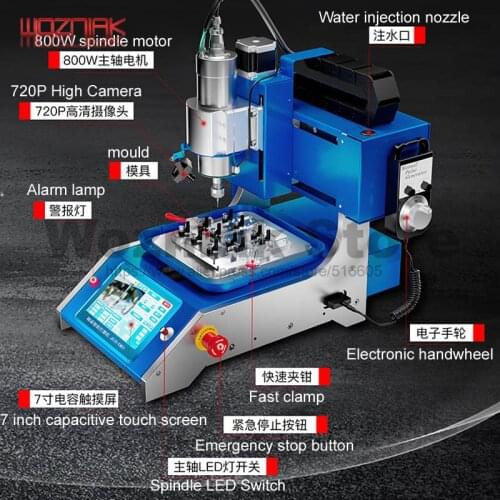 JC EM01 v2 Intelligent Motherboard Chip Grinder Supporting foot WIFI Fully Automatic Grinding for IPHONE 6 7 8 x XS 11 promax
