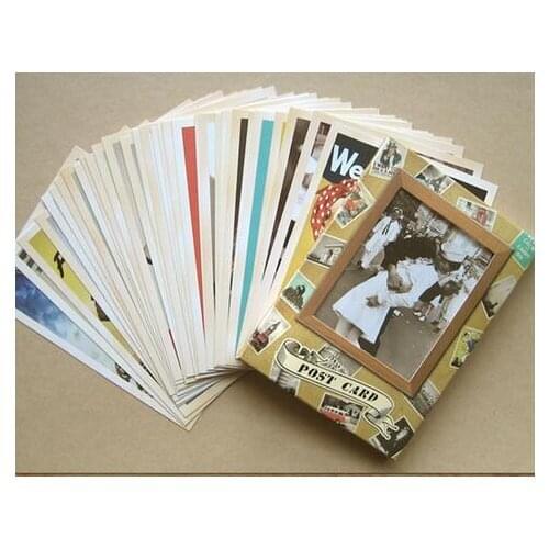 Lot of 32 Mixed Classic Vintage Retro Advertising Movie Star Poster Postcards