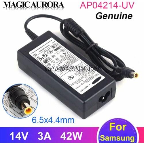 42W AP04214-UV 14V 3A AC Adapter AP04214-UVBRJ LED Monitor Charger For SAMSUNG S20A350B S29E790C C24F PA30N GH17P P2770 S22A100N