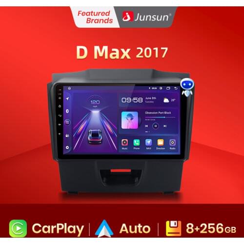 Junsun V1 Android 10.0 2G+32G DSP Car Radio Multimedia Video Player For Isuzu D Max DMAX 2017 Navigation GPS 2din autoradio