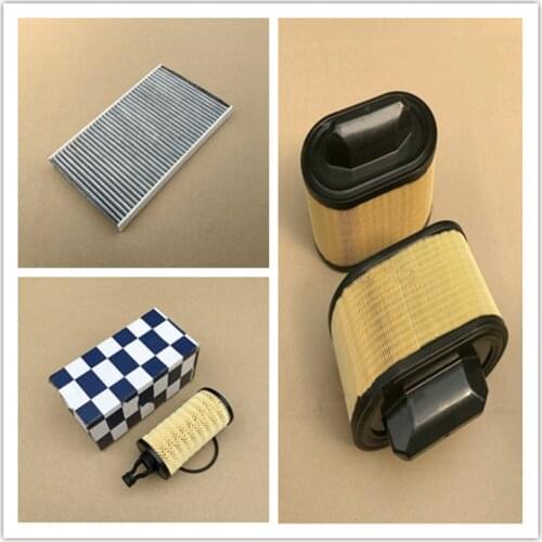 Car Air Filter Cabin Filter Oil Filter For Maserati Ghibli Quattroporte Levante 3.0L 2014-2019 OEM NO 670001545 000298939