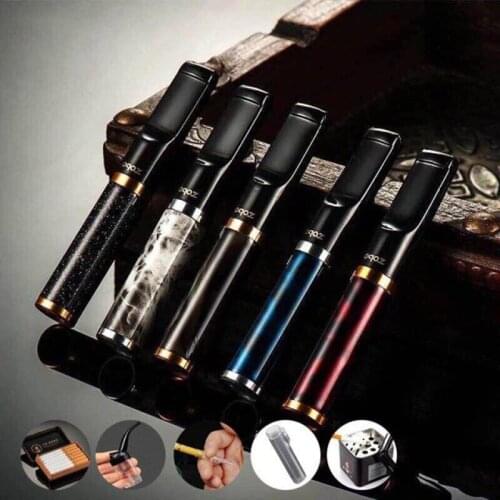 Double filtration cigarette filter holder cleaning microporous filter circular genuine ZOBO tobacco case