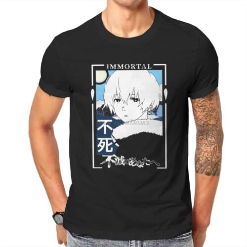 Fushi Immortal To Your Eternity Manga Anime Tshirt Top Cotton Loose Ofertas Mens Streetwear Casual Men T Shirt tees