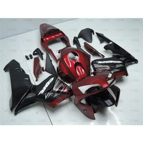 Fairing Kits for Honda CBR600RR 04 CBR 600 RR Plastic Fairings 03 CBR 600 RR Fairings 2003 - 2004 Black Red