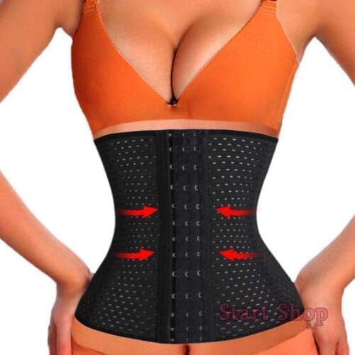 JAEBAEK Body Shaper Waist Trainer Belt Steel Boned Corset Women Postpartum Belly Slimming Belt Modeling Strap Shapewear