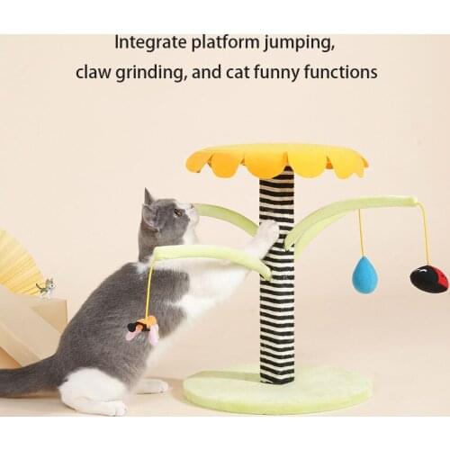 Garden Lob Cat Cage Cat Tower Cat Climbing Frame Cat Scratch Post Cat Accessories Multifunction Small Cat Jumping Cat Toy Cat