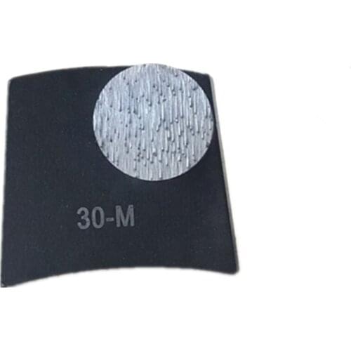 FT08 PHX Trapezoid Metal Diamonds Single Round Bar Concrete Grinding Pads PHX Floor Grinding Plates for Phoenix Grinder 12PCS