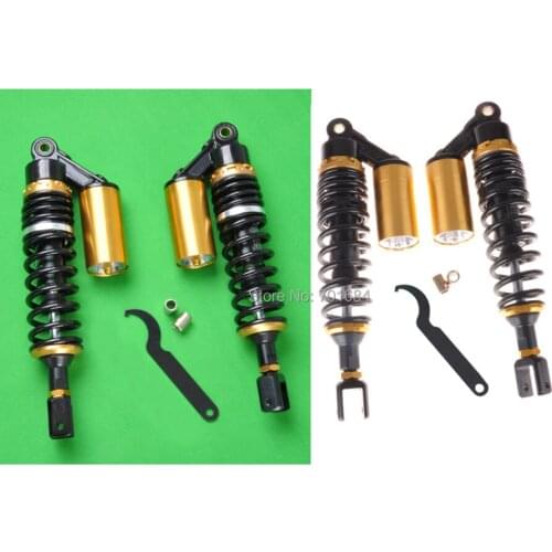 Wotefusi Universal High Quality 13.5" 340mm Air Nitrogen Shock Absorber Clevis For HONDA Suzuki Yamaha Cb 750 One Pair [PA70]