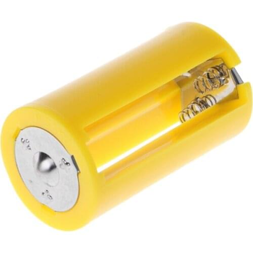 4PCS 3 AA To D Size Battery Holder Converter Adapter Switcher Plastic Case Box B85B