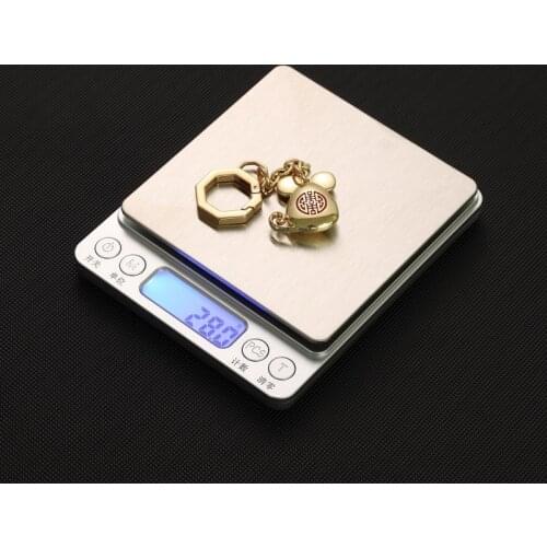 Digital Kitchen Scale 1Kg/0.1g Precise LCD Display Mini Pocket Electronic Grams Weight Balance Scale for Resin Mold Making Tool