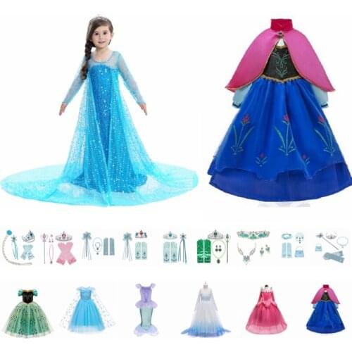 Cinderella Dress Kids Party Girl Dress