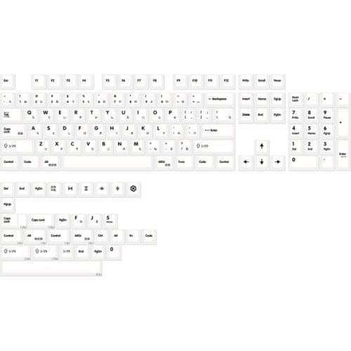 PBT 135 Key Cherry Profile DYE-Sub Japanese Keycap Minimalist Theme Keyboard Dropshipping