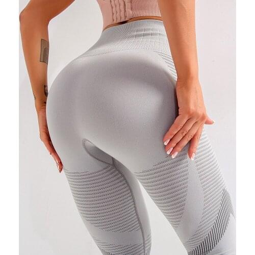 High Waist Gym Leggings Fitness High Waist Seamless Yoga Pants Women Push Up Sport Runnning Tights Work Out Girl Trousers