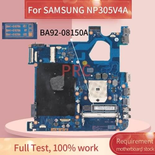 BA92-08150A Laptop motherboard For SAMSUNG NP305V4A Notebook Mainboard BA41-01676A AMD FS1