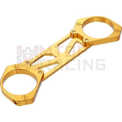 Front Fork Stabilizer Brace For Yamaha XJR1200 1995-1998 XJR1300 1999-2016 FZS1000 2001-2005 TDM900 2004-2010 BT1100 2002-2006