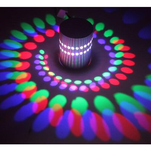 Light Fixture Luminous Lighting Sconce 3W AC85-265V indoor Wall Decoration Modern Creative LED Wall Light Wall Lamp