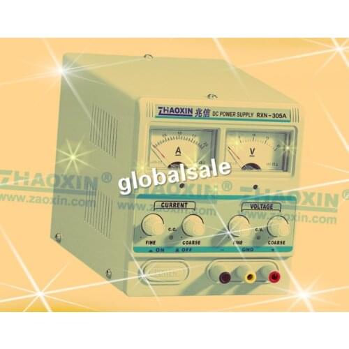 Zhaoxin All New RXN-305A Linear DC Power Supply 0-30V Outpur Voltage, 0-5A Output Current