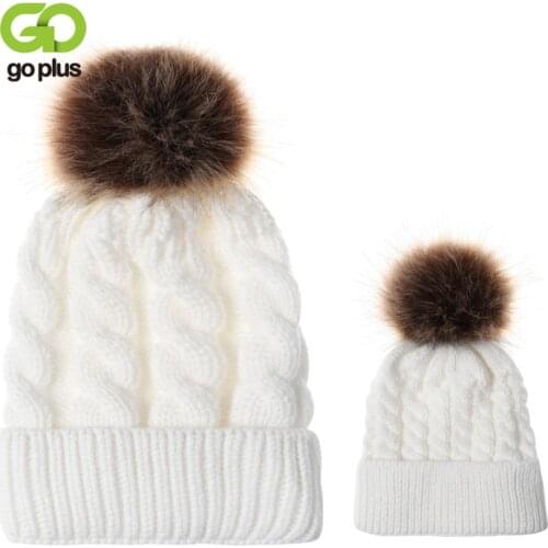 GOPLUS Woman Knitted Hat Winter Casual Black White Red Pink Womens Caps Bonnets for Women Hats Gorro Invierno Hombre