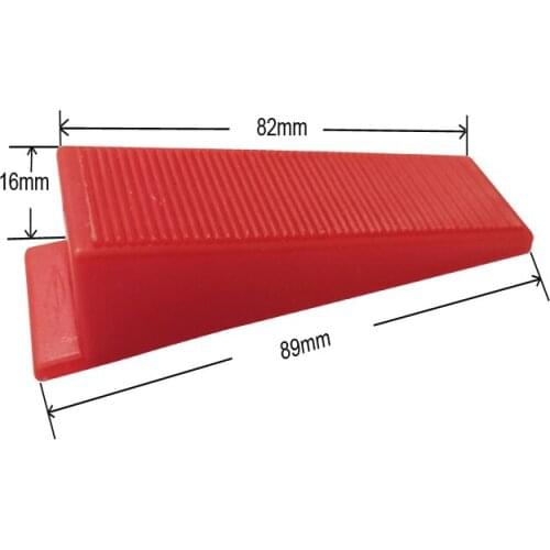 100pcs wedges Plastic Wall Floor Tile Leveling System tile wedges spacers