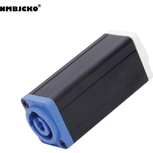 2pcs/lot powerCON NAC3MPA-1 (power in) - powerCON NAC3MPB-1 (power out), coupler for linking cables