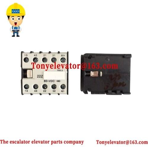 22Z Lift Contactor DC80V Elevator Spare Parts