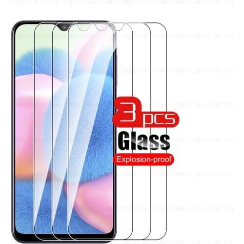 3Pcs 9h glass for samsung a20s screen protector for samsung a30s a20 20 soft temoered glass on galaxy a70 protectived film