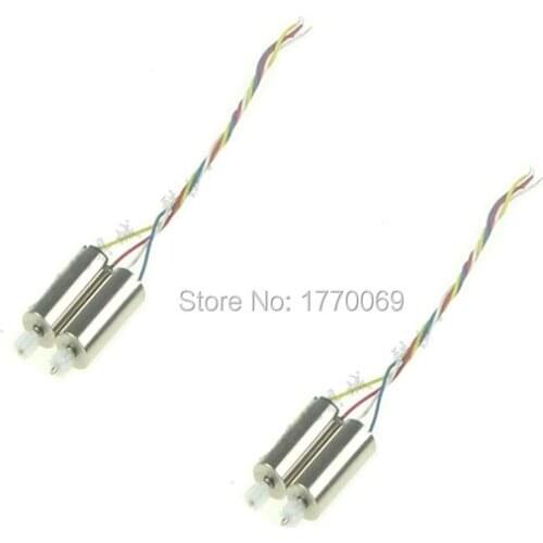 4pcs/lot Syma X11 x13 RC Quadcopter Spare Parts Main Motor A+Main Motor B Replacements Accessories 4pcs/lot