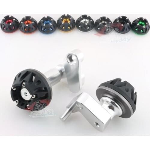 Motorcycle CNC Crash Pads Frame Sliders Protector For KAWASAKI NINJA ZX10R ZX 10R 2008 2009 2010 2011 2012 08-12