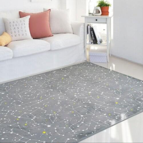 Constellation Printed Large Area Carpets For Living Room Mat/Rugs Home Coffee Table Rug Window Carpet Bay Room Bedside Bedroom