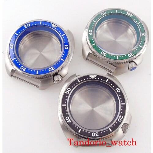 For NH35 NH36A Automatic Movement 41mm Diving Watch Case Sapphire Crystal 200m Water Resistance Wristwatch Parts