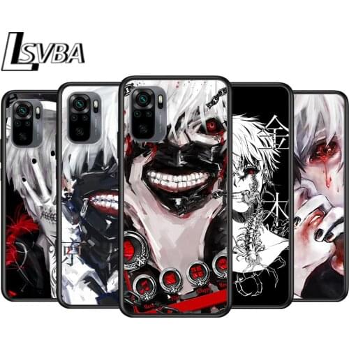 Tokyo Ghoul Japanese Anime for Xiaomi Redmi Note 10 10S 9 9T 9S 9Pro Max 8T 8Pro 8 7 6 5 Pro 5A 4X 4 Soft Black Phone Case