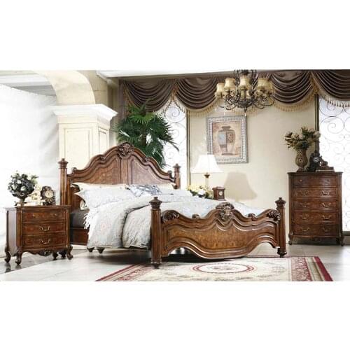 Europe fashion wooden bedroom set Europa Mode Houten Slaapkamer Set GH05