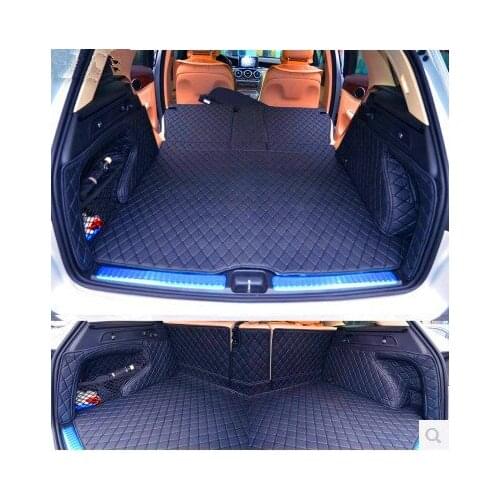 Good quality! Special car trunk mats for Mercedes Benz GLC Coupe 2020-2015 waterproof boot carpets cargo line mats for GLC 2019