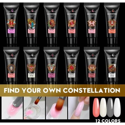 Fake Nails Gel Nail Polish Uv Extension Press On Design Poly Stretching Semi-Permanent Varnish Manicure Accessories Builder