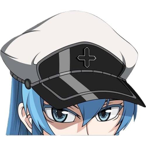 Cut The Crimson Eye Creative Car Stickers Waterproof Anime DIY Decal Waterproof Car Window Body Decorative Stickers Accessories