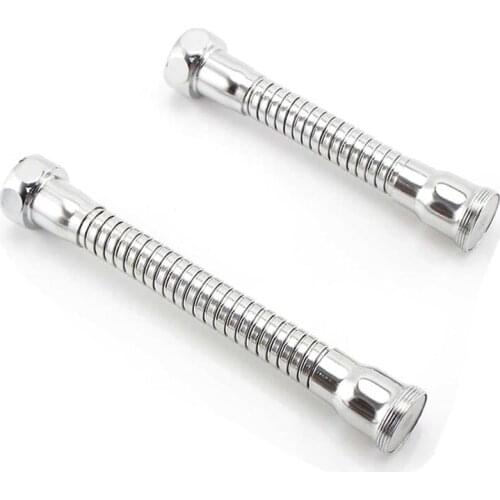 12cm 15cm Kitchen Faucet Stainless Steel Tube Water Saving Kitchen Tap Extension Hose Water Faucet Adjustment Faucet Accessories