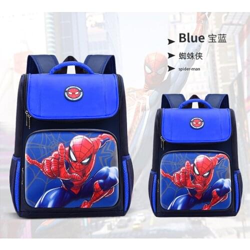 Marvel Spider-Man School Bags for Boys Waterproof Backpacks Child Space Bag Book Bag Kids Shoulder Bag Cartoon Satchel Knapsack