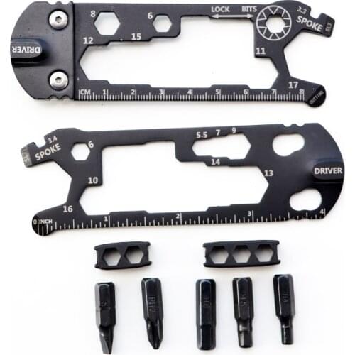 Outdoor EDC Cycling Riding Combination Tool Multifunction Bicycle Repair Emergency Hex Wrench Multipurpose Screwdriver Set