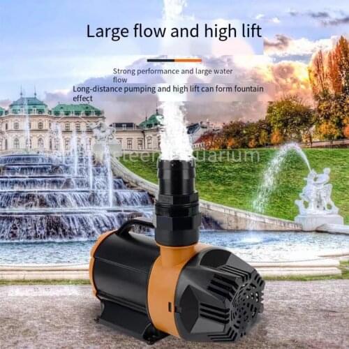 High-power koi fish pond rockery water pump circulating Submersible pump landscape fish pond waterfall pumping irrigation pump