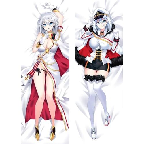 Newly Design Azur Lane USS Enterprise HD Dakimakura Dazai Osamu Male Hugging Body Anime Pillow Case Home Bedding Otaku Pillowcas