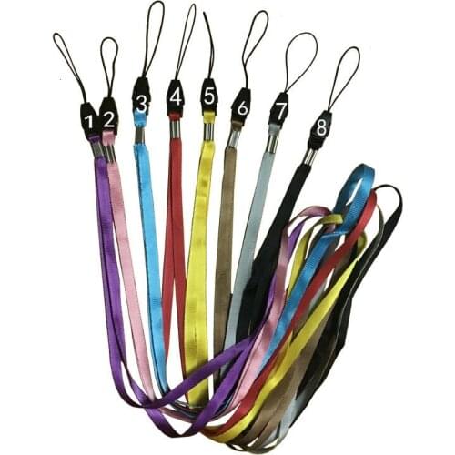 Free Ship 50pcs/lot 38cm Lanyard Neck Strap for keys ID Card Cell Phone Mobile Phone Straps MP5 MP3 MP4 U flash disk Strap