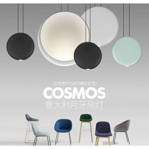 Modern Macaron Pendant Lamps For Living Room Hanging Lamp Coffe Shop Bar Round Lamp For Bedroom Lighting Fixtures