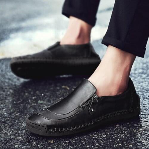 Soft-soled Leather Shoes Mens Summer New Style Comfortable Soft Casual Shoes Mens Business Dress Shoes Shoes Man